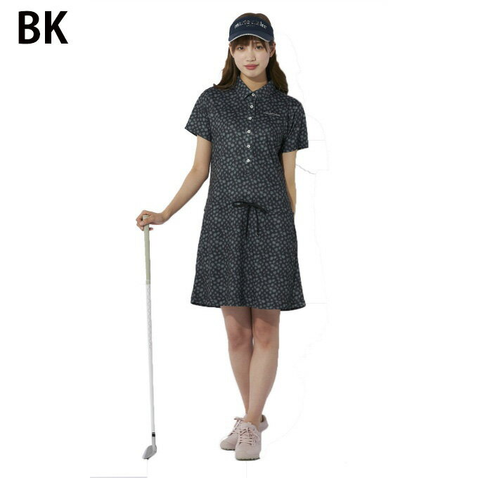 マリクレール(marie claire) ゴルフウェア ワンピース フリージングスキン小花柄ワンピース 714-400-2 【ご自宅配送限定】‥ od