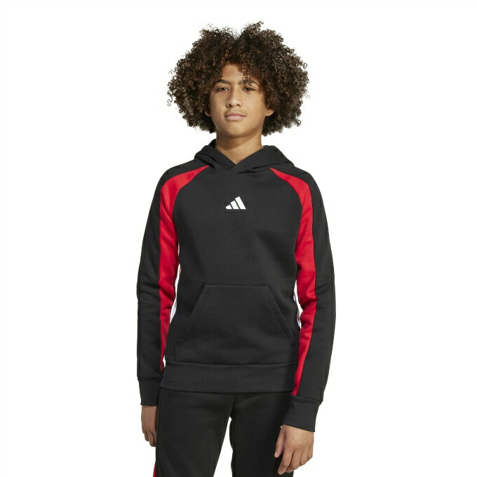 乐天商城 - アディダス(adidas) スウェットパーカー ジュニア ESS CBフリースフーディ KTD50-JW2491