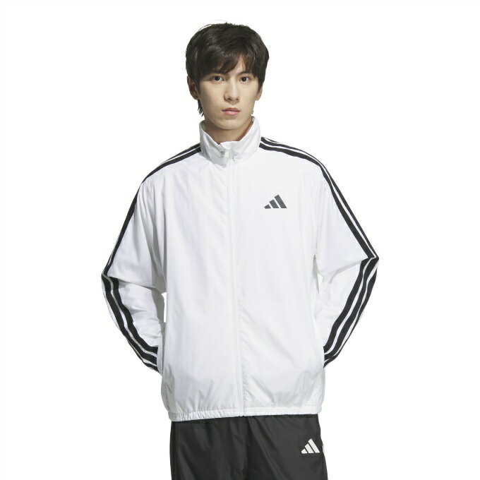 �ڥ᡼��������̵���ۥ��ǥ����� adidas ������ɥ֥졼���� ���㥱�å� ��� Musthaves 3-Stripes Brushed Tricot Li...