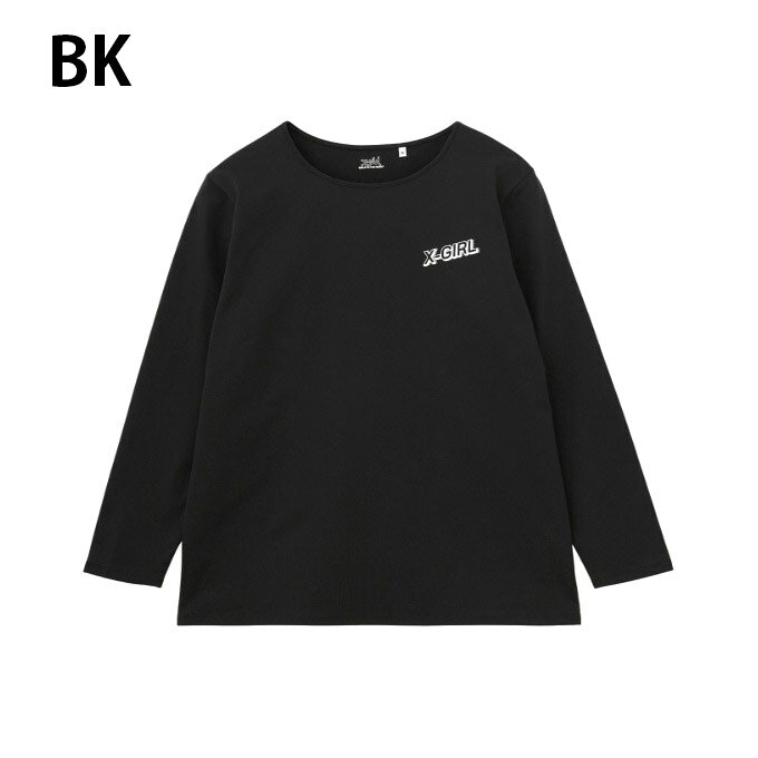 エックスガール X‐girl Tシャツ 長袖 レディース スポーツバックロゴ L/S機能T 155...
