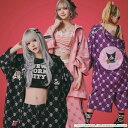 【期間限定クーポン配布中!7/18 0:00〜7/26 1:59】ガルフィー×クロミ 限定 メンズ レディースセットアップ ドクロだらけ夏セットアップ 大きいサ...