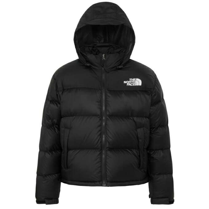ザ・ノース・フェイス THE NORTH FACE ダウンジャケット レディース ショートヌプシジャケット 黒 くろ ブラック ノースフェイス NDW92555-K 【国内正規品】 od 3
