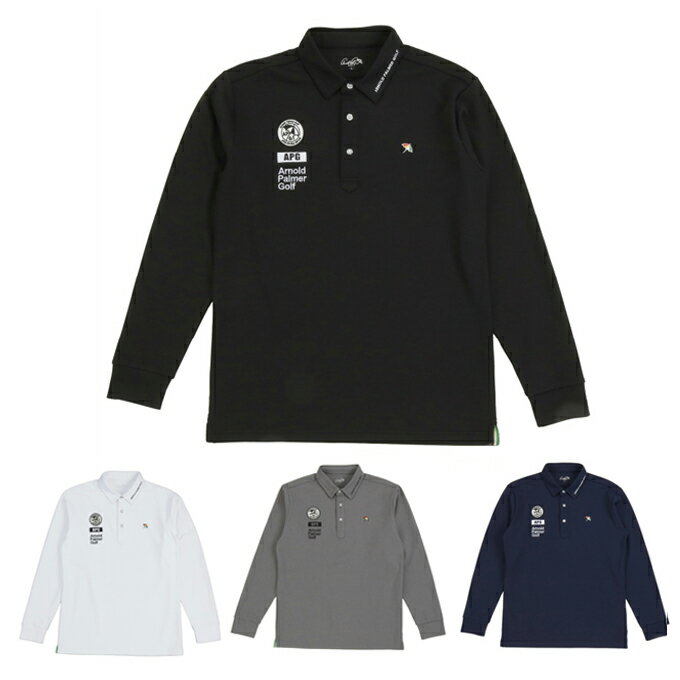 アーノルドパーマー ゴルフウェア ポロシャツ 長袖 メンズ ベーシック長袖ポロ AP220202E01 【年秋冬モデル】 od
