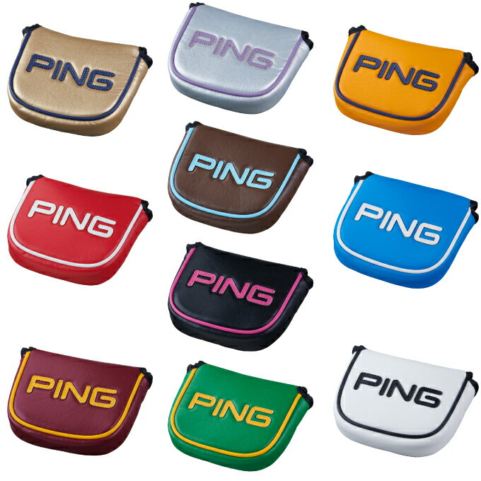 樂天商城 - ピン(PING) ヘッドカバー パター用 HC-U2509 カラーコードパターカバー マレット用 38597 【国内正規品】 od