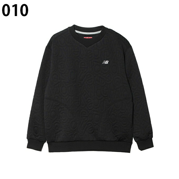 ニューバランス(new balance) ゴルフウェア スウェット メンズ テクスチャードクルーネックPO 012-5262003 【2025年秋冬モデル】 od