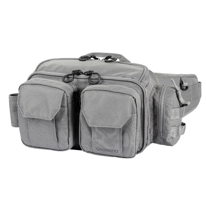 シマノ(SHIMANO) タフウェストバッグ グレー BW-221W od‥