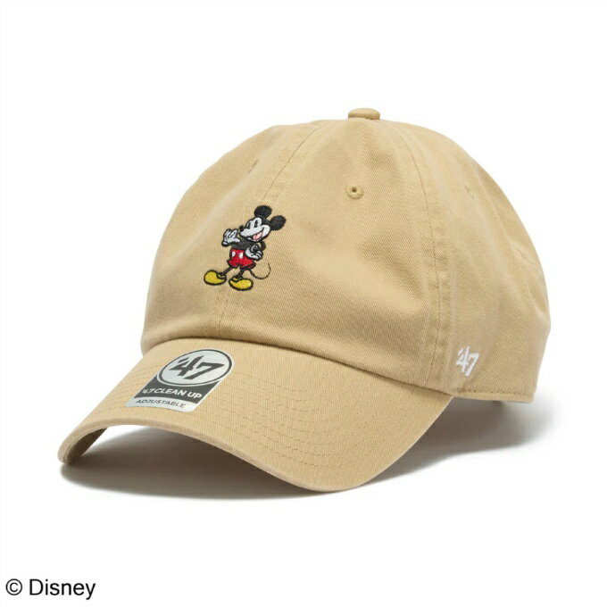 乐天商城 - 47 CLEAN UP 帽子 キャップ メンズ レディース ’47 クリーンナップ Disney ディズニー ミッキーマウス カーキ 14865160 od