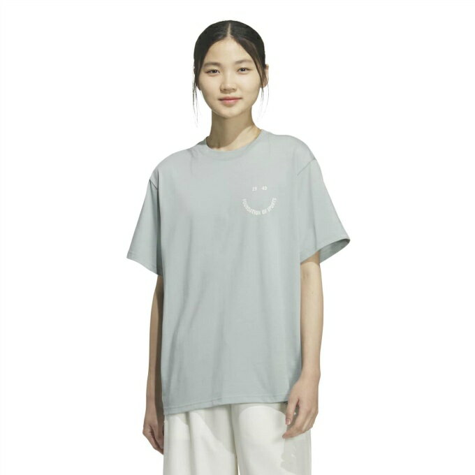 アディダス(adidas) Tシャツ 半袖 レディース バービイジ ルーズフィット 半袖 Tシ...