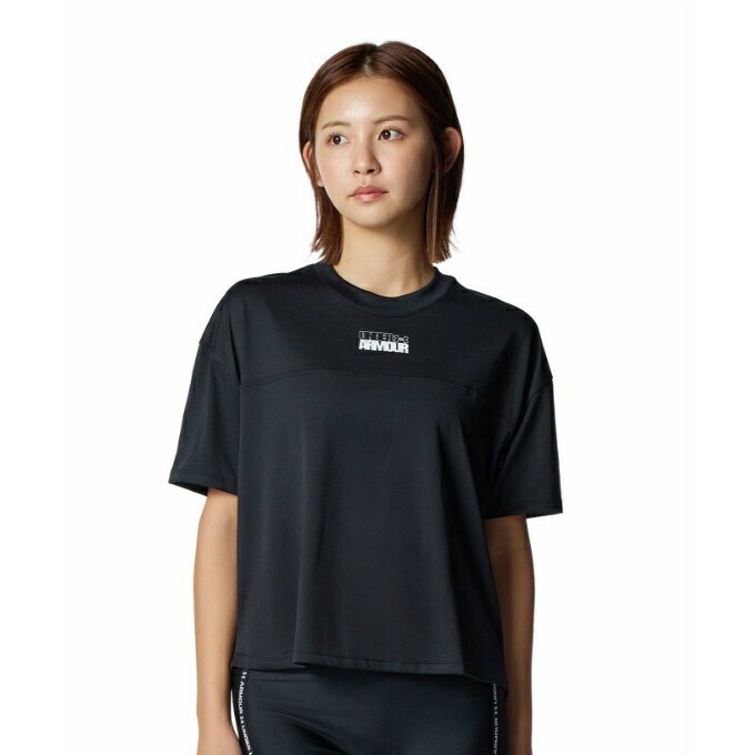乐天商城 - 【期間限定クーポン配布中！ 5/9 20:00〜5/18 23:59】 アンダーアーマー(UNDER ARMOUR) Tシャツ 半袖 レディース UA TECH BOX GRAPHIC T-SHIRT 6012611-001 od