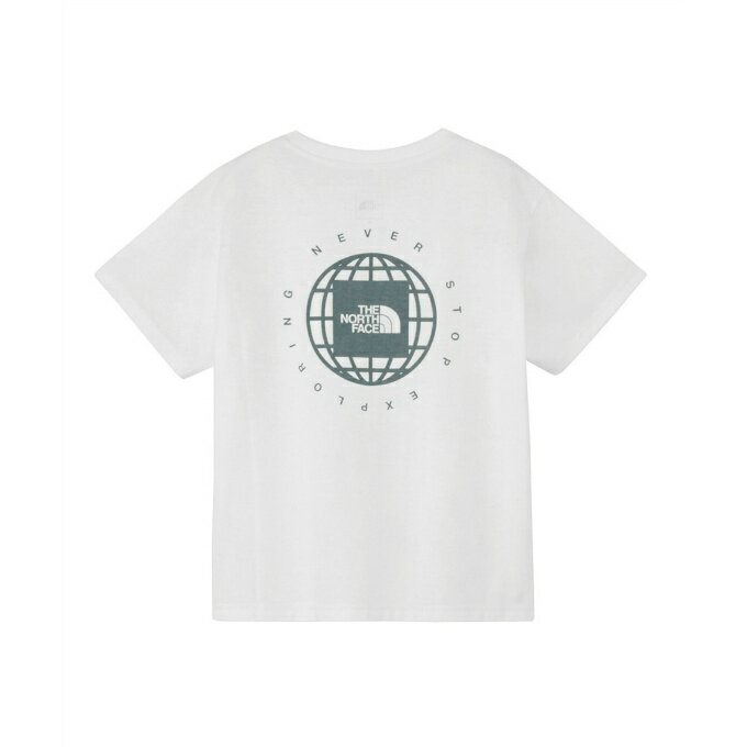 乐天商城 - ザ・ノース・フェイス(THE NORTH FACE) Tシャツ 半袖 ジュニア ショートスリーブジオスクエアロゴティー キッズ NTJ32646-W 【国内正規品】 od