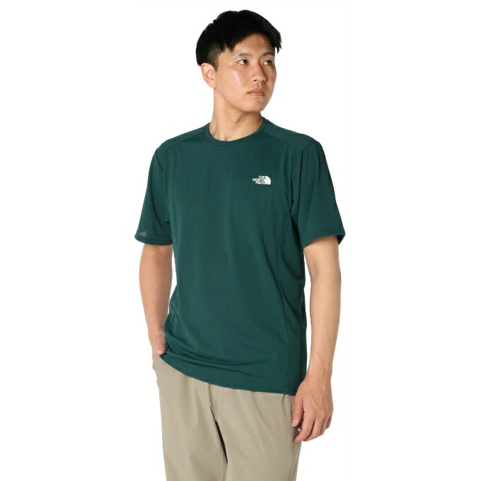 乐天商城 - ザ・ノース・フェイス(THE NORTH FACE) Tシャツ 半袖 メンズ ショートスリーブ ES アンペアクルー NT12582-DN 【国内正規品】 od