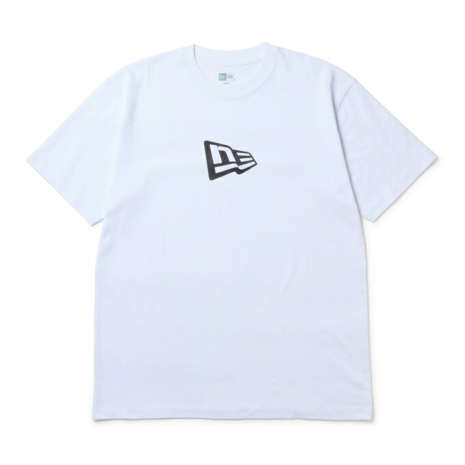 乐天商城 - 【期間限定クーポン配布中！ 5/9 20:00〜5/18 23:59】 ニューエラ(NEW ERA) Tシャツ 半袖 メンズ コットン Tシャツ Flag Logo 14856714 【国内正規品】 od