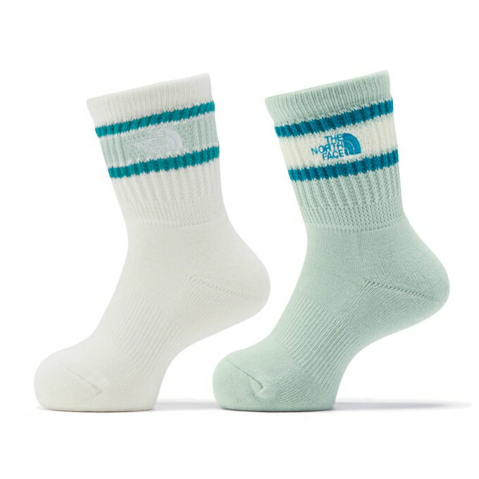 乐天商城 - ザ・ノース・フェイス(THE NORTH FACE) ソックス ジュニア TNF チューブ 2P クルー NNJ82611-O 【国内正規品】 od