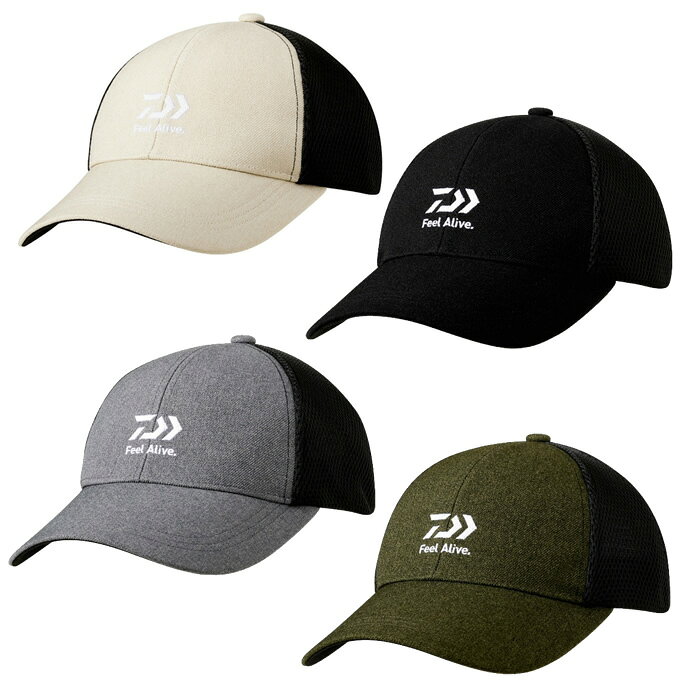 ダイワ(DAIWA) 帽子 キャップ メンズ レディース ハーフメッシュキャップ DC-6226W 釣り フィッシング【ご自宅配送限定】‥