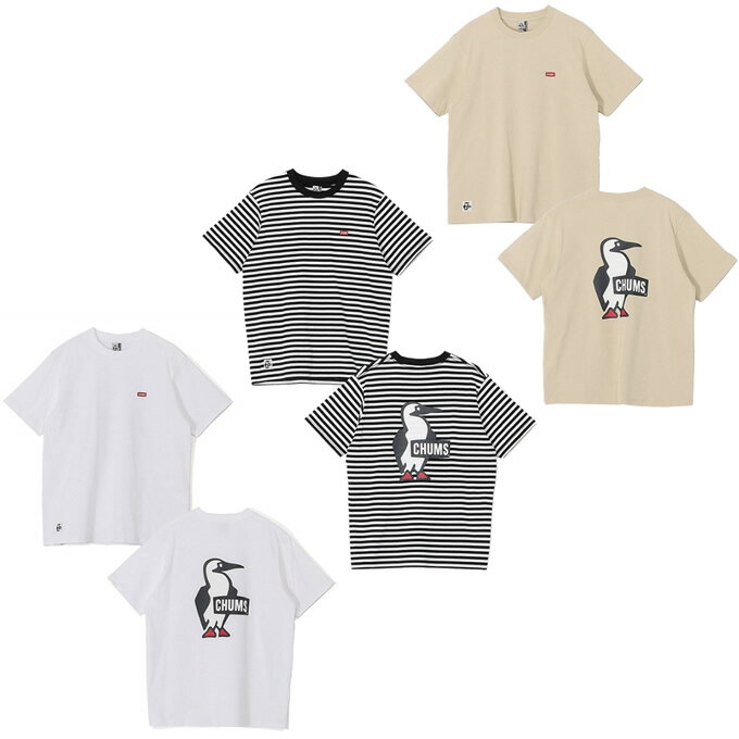 乐天商城 - チャムス(CHUMS) Tシャツ 半袖 メンズ ブービーロゴTシャツ CH01-2737 od