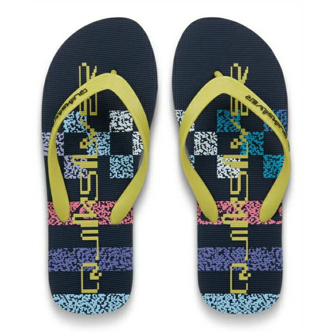  クイックシルバー(QUIKSILVER) ビーチサンダル メンズ MOLOKAI STRIPE 26 ビーチロゴサンダル EQYL100083-KTP6  od