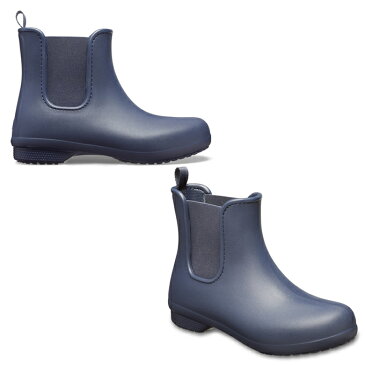 【送料無料】 クロックス レインブーツ レディース crocs freesail chelsea boot w クロックス フリーセイル チェルシー ブーツ ウィメン 204630-463 crocs run