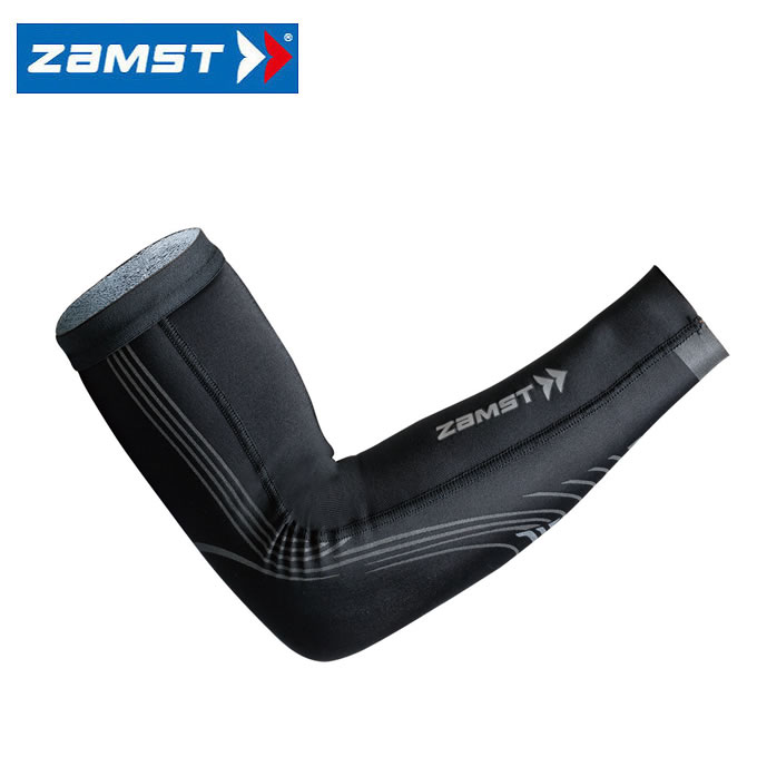 【メール便送料無料】ザムスト ランニング アームカバー メンズ レディース プレシオーネ アーム 腕用スリーブ 両腕入り 386000 ZAMST