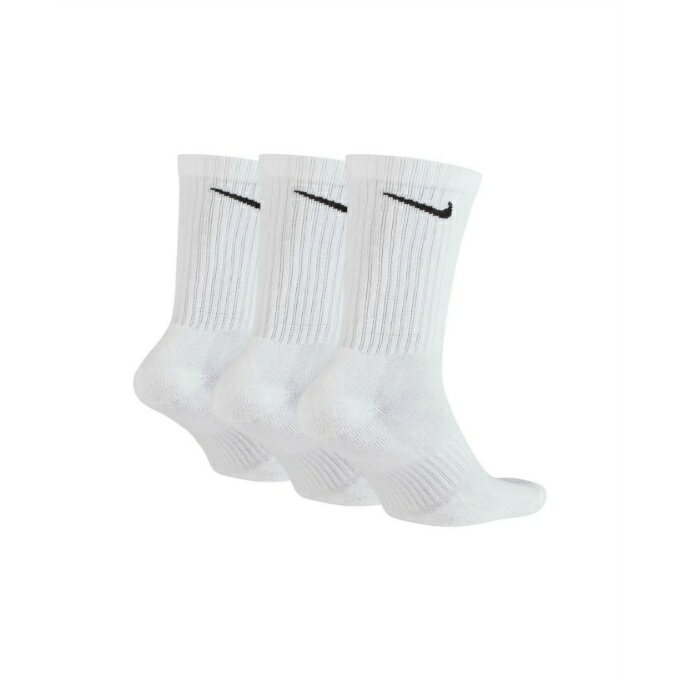 ナイキ 3足組ソックス メンズ レディース Everyday Cushion Crew エブリデイ クッション クルー SX7664-100 NIKE run 2