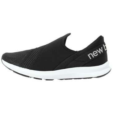 ニューバランス スニーカー レディース スリッポン FUEL CORE NERGIZE EZ SLIP-ON WLNRSLB1 D new balance ナージャイズ 黒 run