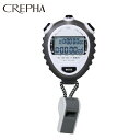 クレファー ストップウォッチ TELVA テルバ ストップウオッチ TEV-4026-WT CREPHA run