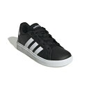 アディダス スニーカー ジュニア グランドコート ライフスタイル テニス レースアップ GW6503 LKK25 adidas run
