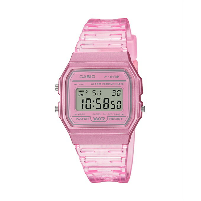 カシオ CASIO ランニング 腕時計 カシオコレクション POP F-91WS-4JH run