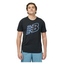 ニューバランス ランニングウェア Tシャツ 半袖 メンズ AccelerateグラフィックショートスリーブTシャツ MT23224 MIB new balance run