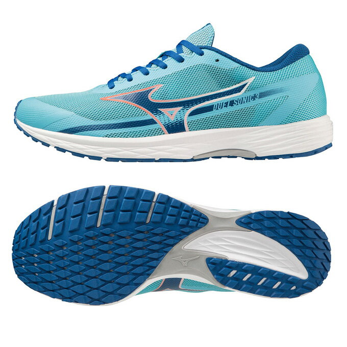 ミズノ ランニングシューズ メンズ レディース DUEL SONIC 3 U1GD233401 MIZUNO run