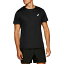 アシックス ランニングウェア Tシャツ 半袖 メンズ ランニングドライ半袖シャツ 2011C366-001 asics run