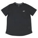 ニューバランス ランニングウェア Tシャツ 半袖 レディース Athletics ショートスリーブTシャツ WT41253 BKH new balance 【メール便可】 run