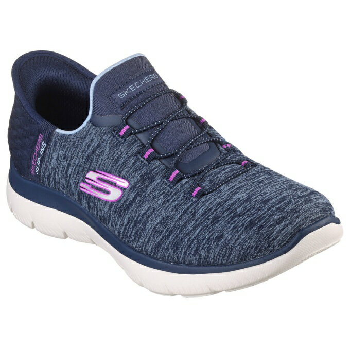 樂天商城 - スケッチャーズ SKECHERS ウォーキングシューズ レディース スリップインズ サミッツ 149937W-NVPR