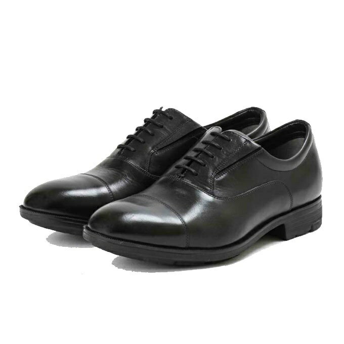 テクシーリュクス texcy luxe ビジネスシューズ GORE-TEX ゴアテックス 4E Business 内羽根式 ストレートチップ ブラック TU-8005 BK