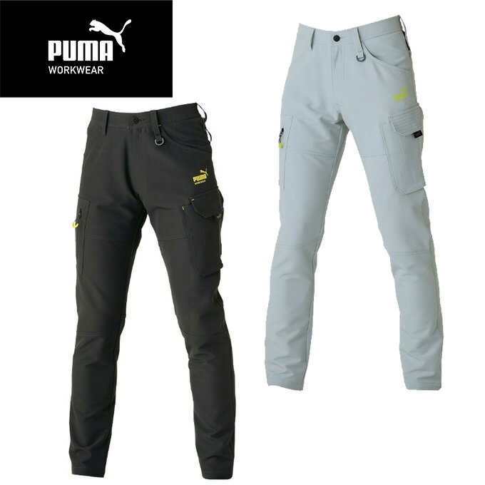Men'S Wear - 【期間限定クーポン配布中！ 5/9 20:00〜5/18 23:59】 作業ウェア PUMA カーゴパンツ ズボン 作業着 作業服 ストレッチ 大きいサイズ 小さいサイズ S〜4L Dカン PW-3015A 【ご自宅配送限定】‥ od