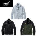 【期間限定クーポン配布中! 5/30 0:00〜6/11 1:59】 作業ウェア PUMA ワークジャケット 作業着 作業服 ストレッチ オープンファスナー P...