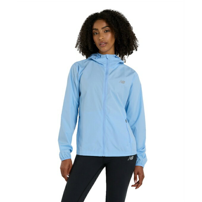 ニューバランス ウインドブレーカー ジャケット レディース ESS ウーブンフーデッドJK WO51200 ELE new balance run