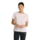 ニューバランス ランニングウェア Tシャツ 半袖 レディース ESS 半袖T WT41222 RSG new balance【メール便可】 run