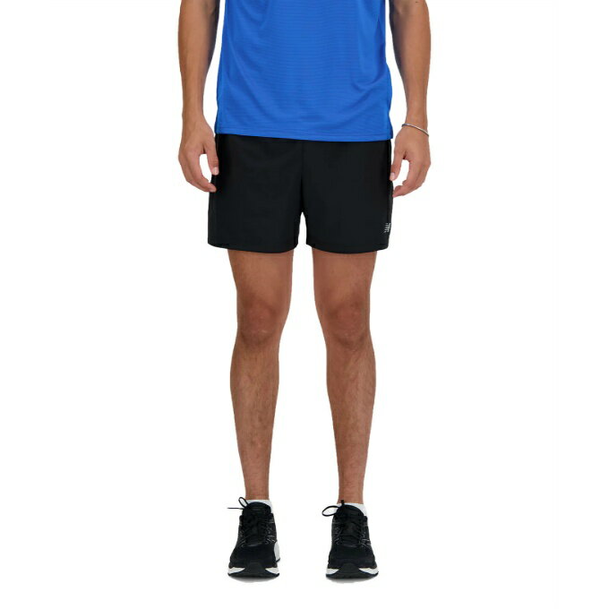 【期間限定クーポン配布中！12/4 20:00～12/11 1:59】【メール便送料無料】 ニューバランス(new balance) ショートパンツ メンズ Sport Essentials ショーツ5インチ インナー付き MS41227 BK run