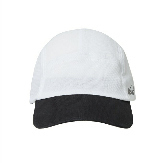軽量、再起反射付き、吸汗速乾機能 ■カラー：ホワイト/ブラック(Pホワイト×Pブラック) ■サイズ：OS(F) ■素材：ポリエステル100% ■原産国：ベトナム ■着用感：軽量 ■機能：吸汗速乾、再帰反射 検索ワード：日焼け防止 cap 帽子 ぼうし 日よけ 紫外線対策 uv 熱中症対策 ランニングキャップ