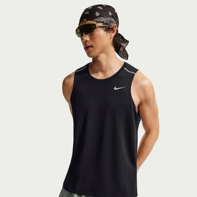 樂天商城 - 【期間限定クーポン配布中！ 5/9 20:00〜5/18 23:59】 ナイキ(NIKE) ランニングウェア Tシャツ ノースリーブ メンズ DF マイラータンクトップ IF2019-010 run