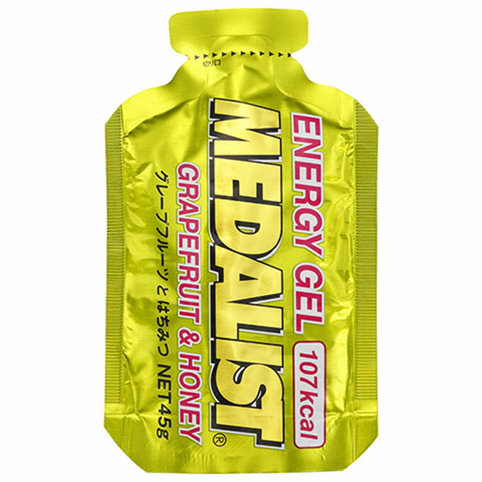 メダリスト MEDALIST ゼリー メダリスト エナジージェル グレープフルーツとはちみつ 889521 【メール..