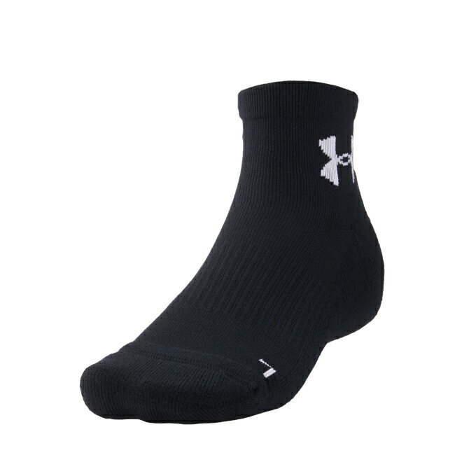 アンダーアーマー バスケットボール パックソックス メンズ レディース UAローソックス 3足セット 1371937-001 UNDER ARMOUR sc