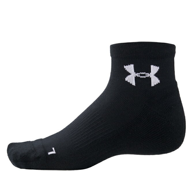 アンダーアーマー バスケットボール パックソックス メンズ レディース UAローソックス 3足セット 1371937-001 UNDER ARMOUR sc