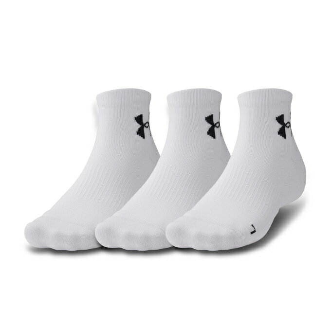 アンダーアーマー バスケットボール パックソックス メンズ レディース UAローソックス 3足セット 1371937-100 UNDER ARMOUR sc