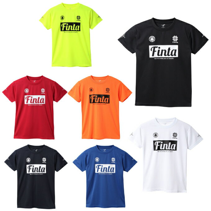 フィンタ FINTA サッカーウェア 半袖シャツ ジュニア ジュニアプラクティスTシャツ FT8755  sc