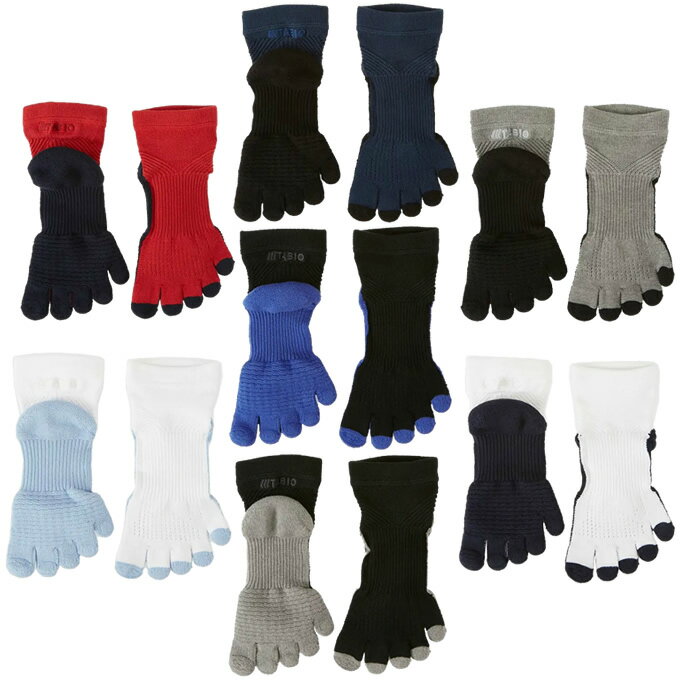 袜子 - タビオ TABIO バスケットボール ソックス メンズ レディース バスケットボール五本指ショートソックス 071130040 sc