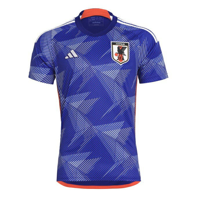 アディダス サッカー 日本代表 2022 ホーム レプリカ ユニフォーム 半袖 マーク無し HF1845 メンズ レディース adidas 【メール便可】 scのサムネイル