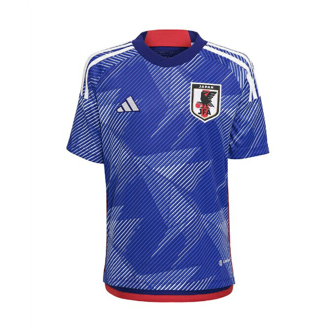 アディダス サッカー 日本代表 2022 ホーム レプリカ ユニフォーム 半袖 マーク無し HC6299 キッズ 子供 ジュニア adidas scのサムネイル