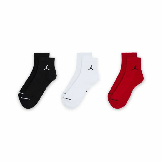 ジョーダン JORDAN バスケットボール パックソックス メンズ レディース JDエブリデイ アンクル3Pソックス DX9655-902 sc 2