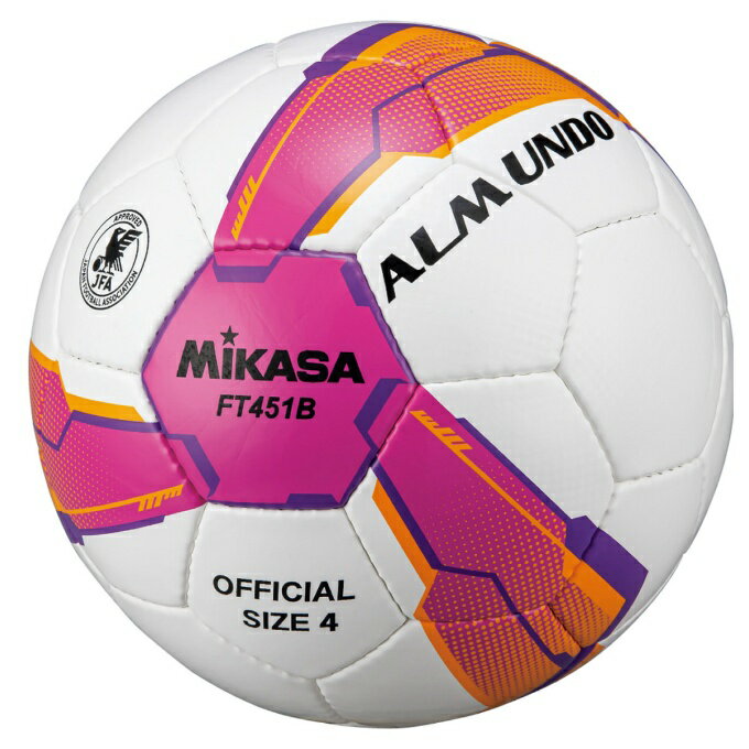 ミカサ MIKASA サッカーボール 4号 検定球 FT451B-PV sc
